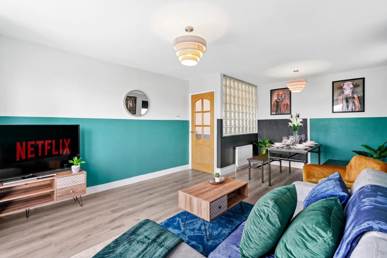 הוילה Leek Wootton The Stylish Warwick Abode - Balcony - Garden מראה חיצוני תמונה