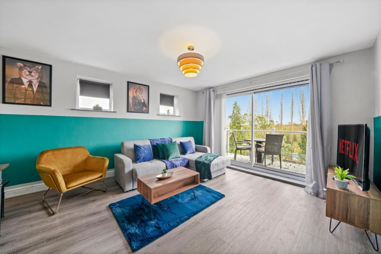 הוילה Leek Wootton The Stylish Warwick Abode - Balcony - Garden מראה חיצוני תמונה