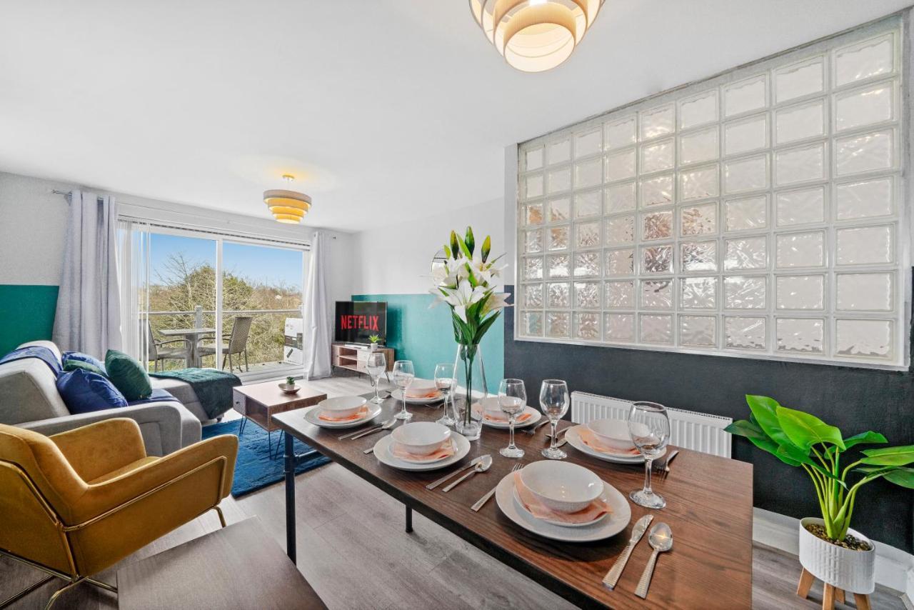הוילה Leek Wootton The Stylish Warwick Abode - Balcony - Garden מראה חיצוני תמונה