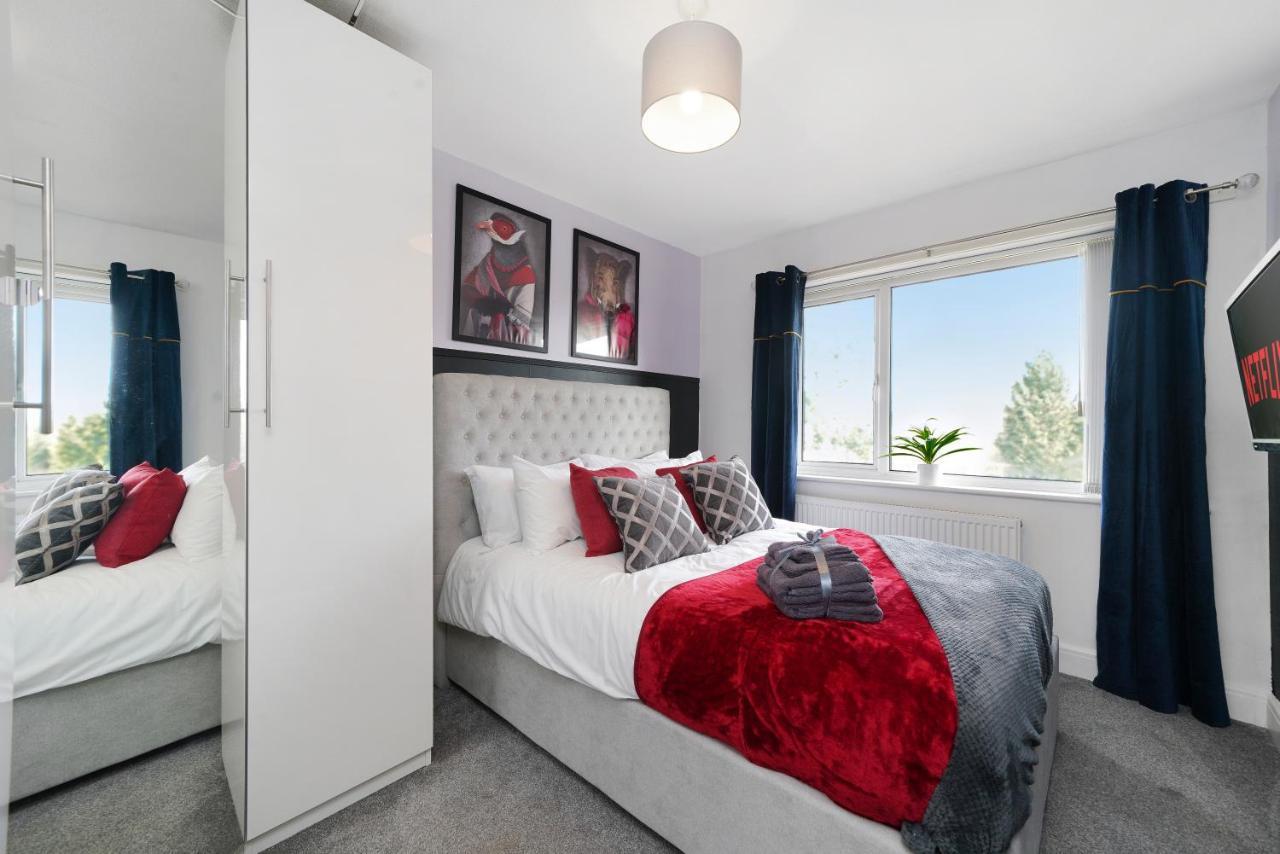 הוילה Leek Wootton The Stylish Warwick Abode - Balcony - Garden מראה חיצוני תמונה