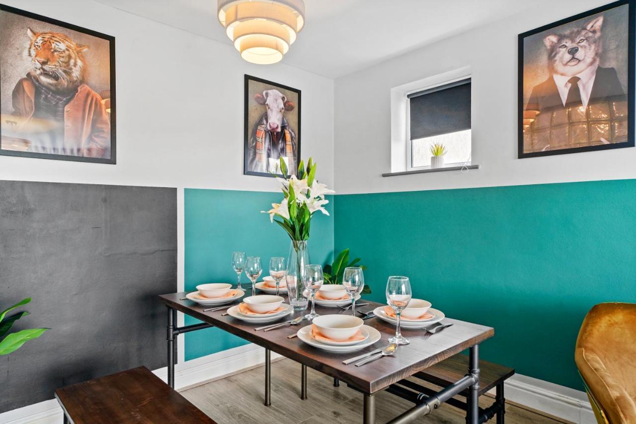 הוילה Leek Wootton The Stylish Warwick Abode - Balcony - Garden מראה חיצוני תמונה